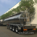 ADR standard Aluminum fuel tank trailer
